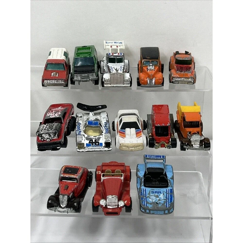 Vtg Hot Wheels Matchbox Lot Porsche Hot Rod Rakers Hi Tail Hauler T-Totaller